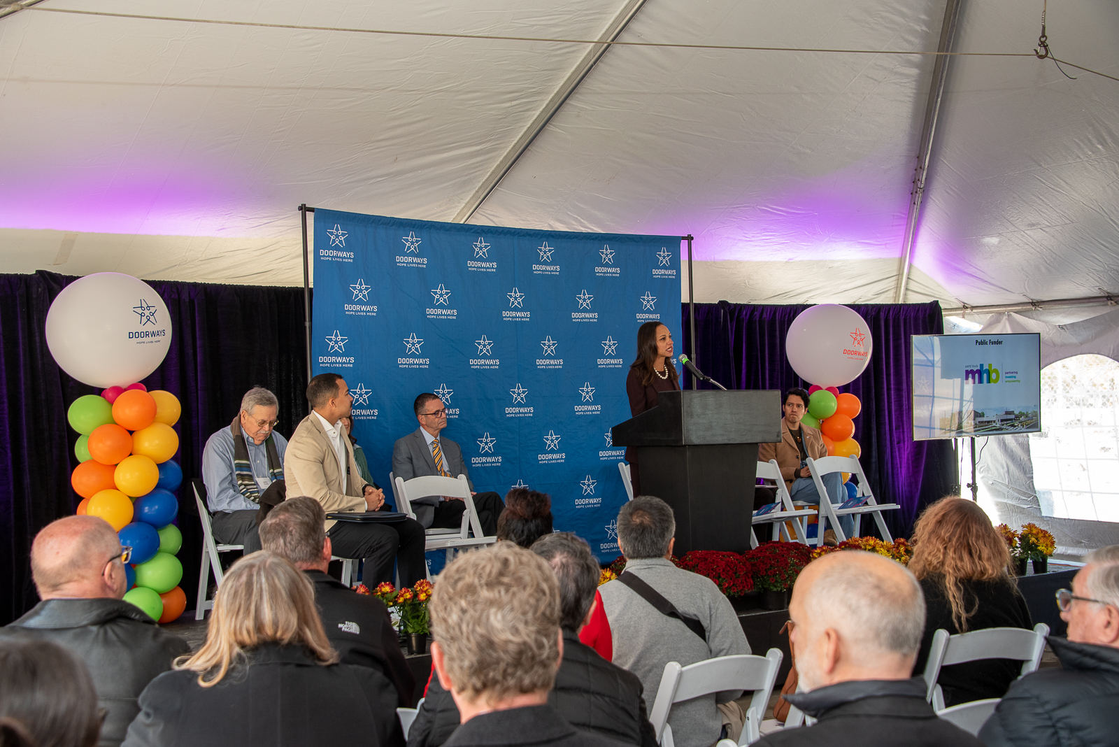 President & CEO Opal Jones gave a moving address.